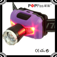 Poppas T16D poderoso XPE LED + 2red SMD faro telescópico